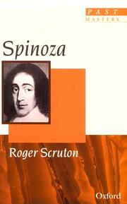Spinoza by Roger Scruton