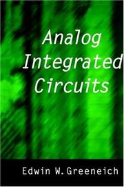 Analog integrated circuits