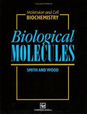 Cover of: Biological molecules