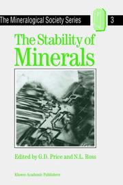 The Stability of minerals