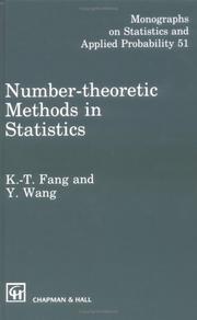 Number-theoretic methods in statistics