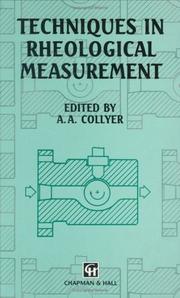 Techniques in rheological measurement