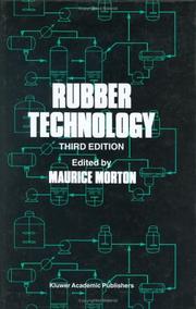 Rubber Technology by M. Morton