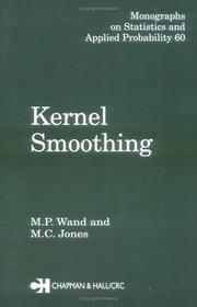 Cover of: Kernel smoothing