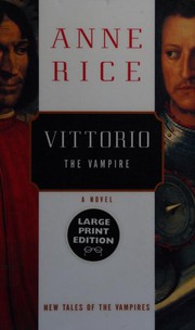 Cover of: Vittorio the vampire: new tales of the vampires