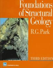 Foundations of structural geology by R. G. Park
