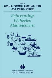 Reinventing fisheries management by T. J. Pitcher, D. Pauly