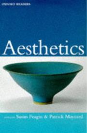 Cover of: Aesthetics by Susan L. Feagin, Patrick Maynard