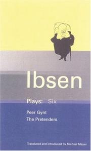 Cover of: Ibsen Plays: Six
