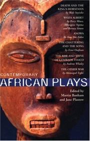 Cover of: Contemporary African Plays (Methuen Drama)