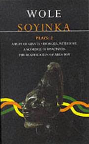 Wole Soyinka : plays 2