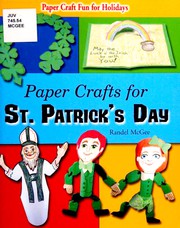 Cover of: Paper crafts for St. Patrick's Day  / Randel McGee