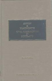 Anton & Beaumont's civil jurisdiction in Scotland : Brussels and Lugano Conventions