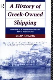 Cover of: A History of Greek Owned Shipping by Gelin Harlaftis