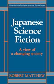 Cover of: Japanese science fiction by Robert Matthew