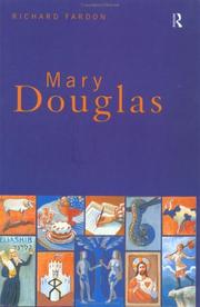 Cover of: Mary Douglas by Richard Fardon