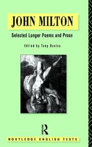 Selected longer poems and prose