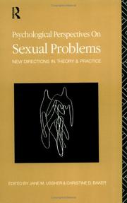 Psychological perspectives on sexual problems : new directions in theory and practice