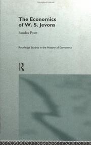 The economics of W.S. Jevons by Sandra Peart