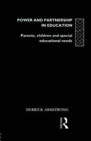 Power and partnership in education : parents, children, and special educational needs