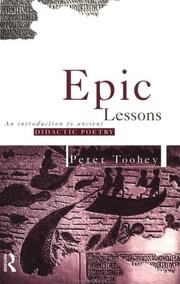 Epic lessons by Peter Toohey