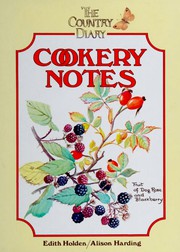 Cover of: Country Diary Cookery Notes by Edith Holden