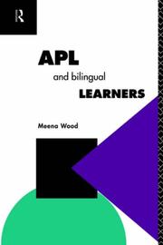 Cover of: APL and bilingual learners