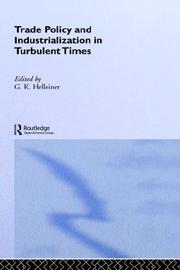 Trade policy and industrialiation in turbulent times