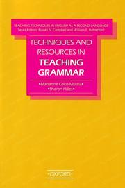 Cover of: Techniques and resources in teaching grammar