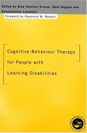 Cover of: Cognitive-behaviour therapy for people with learning disabilities