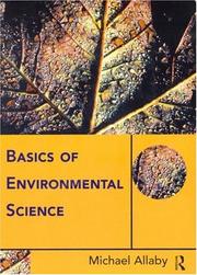 Cover of: Basics of environmental science