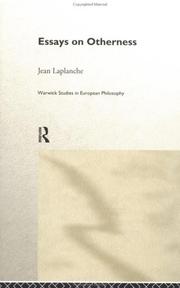Cover of: Essays on otherness by Jean Laplanche