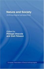 Nature and society : anthropological perspectives