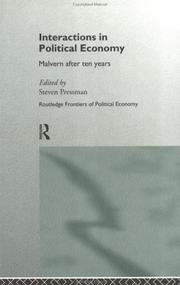 Interactions in political economy : Malvern after ten years