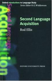 Cover of: Second Language Acquisition