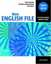 Cover of: New English File by Clive Oxenden, Christina Latham-Koenig, Paul Seligson