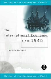 The international economy since 1945