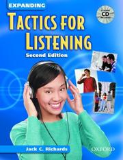 Cover of: Expanding Tactics for Listening: Student Book with Audio CD (Tactics for Listening)