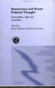 Democracy and green political thought : sustainability, rights and citizenship