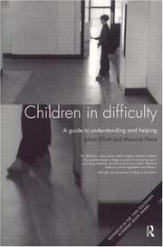 Cover of: Children in difficulty: a guide to understanding and helping