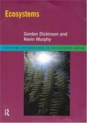 Cover of: Ecosystems by Gordon Dickinson