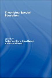 Cover of: Theorising special education