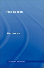 Cover of: Free speech
