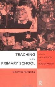 Teaching in the primary school : a learning relationship