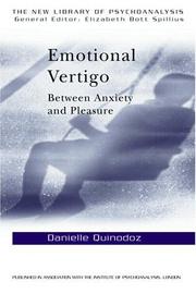 Emotional vertigo : between anxiety and pleasure