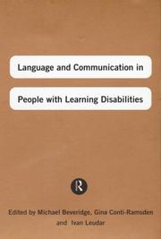 Language and communication in people with learning disabilities