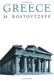 Cover of: Greece by Michael Ivanovitch Rostovtzeff