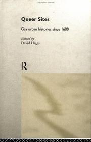 Cover of: Queer sites by edited by David Higgs.