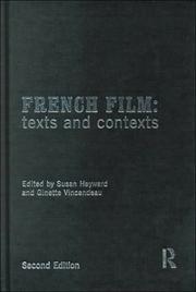 Cover of: French film: texts and contexts