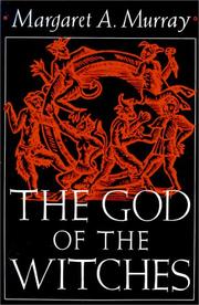Cover of: The God of the Witches by Margaret Murray